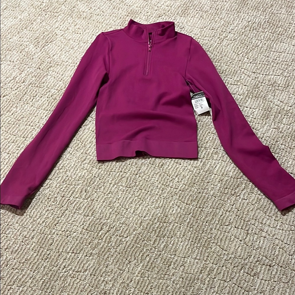 Purple Long Sleeve Top